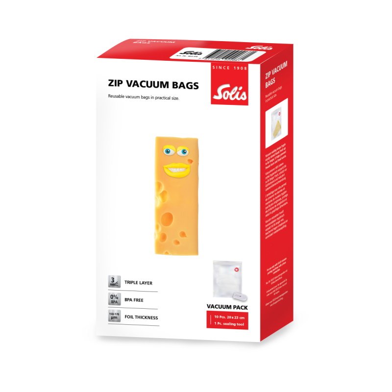 Solis Ziplock Vacuum Bags